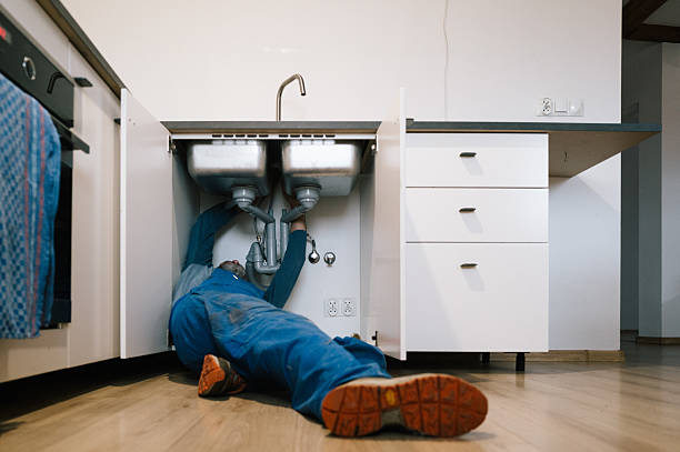 Professional Plumbing technician working in Spangler, PA